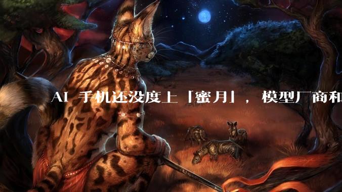 AI 手机还没度上「蜜月」，模型厂商和手机厂商就已经开始「闹离婚」_Agent_硬件_阶跃