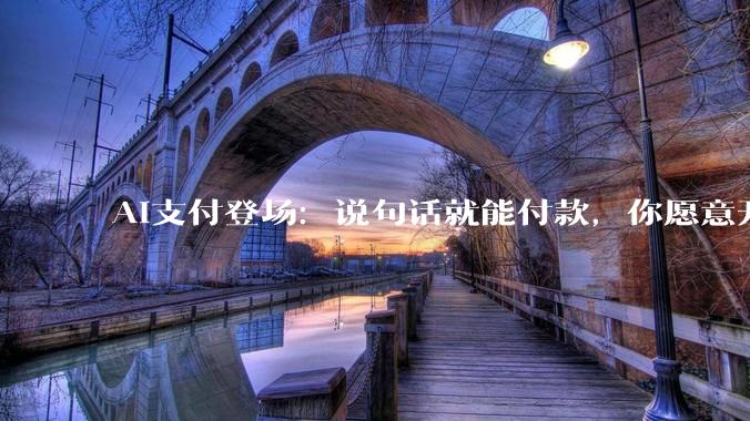 AI支付登场：说句话就能付款，你愿意开通吗_人工智能_生态_微信