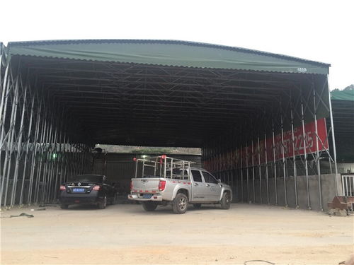 北京膜结构建筑工地棚质量可靠,活动推拉棚雨蓬